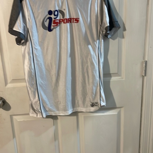 i9 sports Other - Silver and Black Men's Jersey